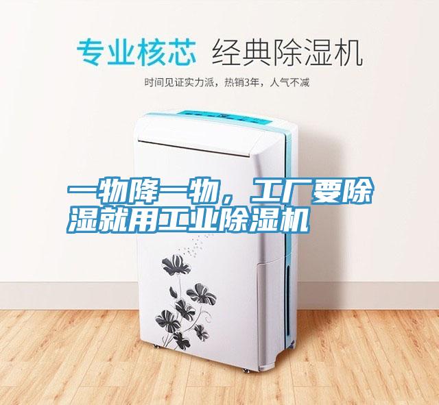 一物降一物,工廠要除濕就用工業除濕機