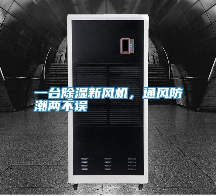一臺除濕新風機，通風防潮兩不誤