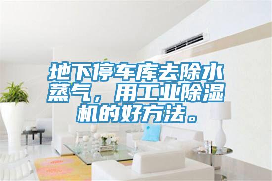 地下停車庫去除水蒸氣,用工業(yè)除濕機(jī)的好方法。