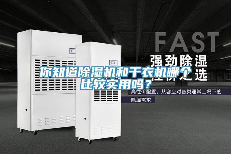 你知道除濕機(jī)和干衣機(jī)哪個比較實用嗎？