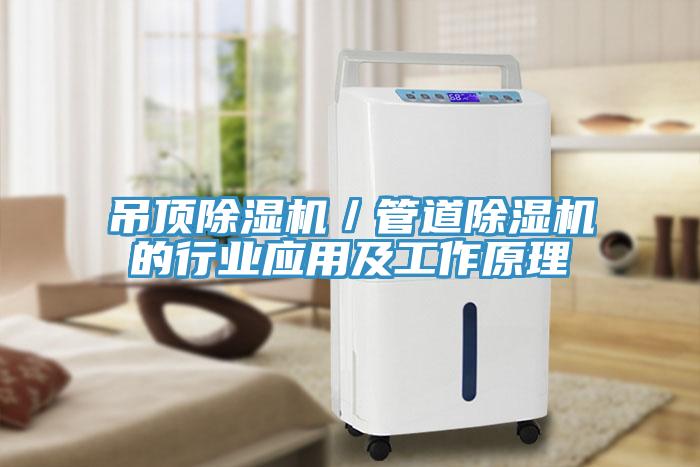 吊頂除濕機/管道除濕機的行業應用及工作原理