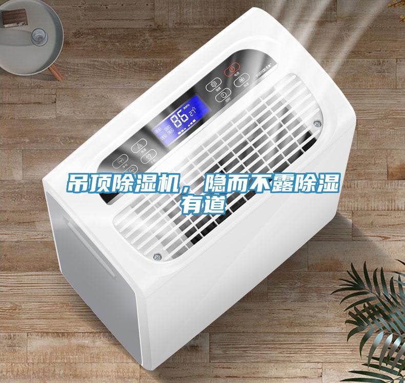 吊頂除濕機,隱而不露除濕有道