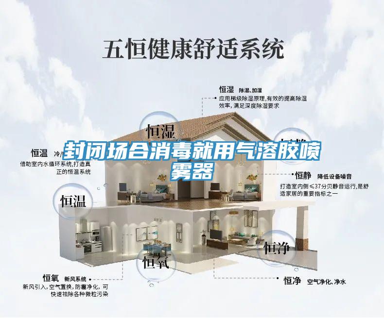 封閉場合消毒就用氣溶膠噴霧器