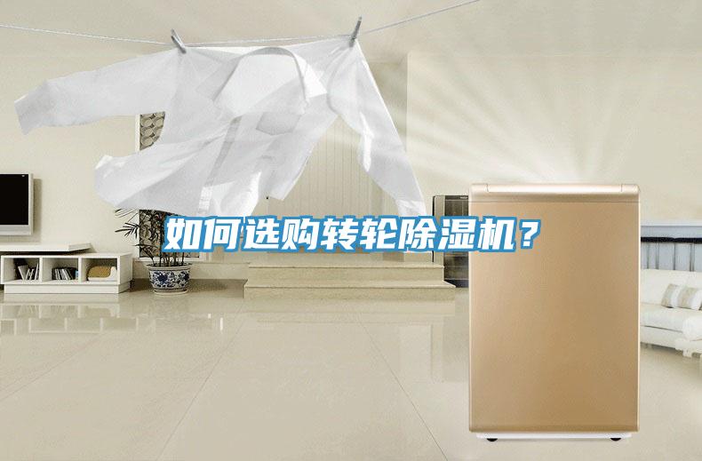如何選購轉輪除濕機？
