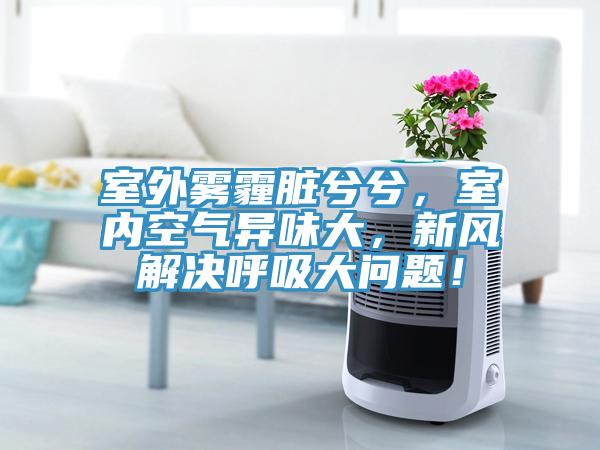 室外霧霾臟兮兮，室內(nèi)空氣異味大，新風(fēng)解決呼吸大問(wèn)題！