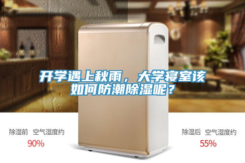開學(xué)遇上秋雨，大學(xué)寢室該如何防潮除濕呢？
