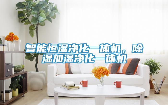 智能恒濕凈化一體機，除濕加濕凈化一體機