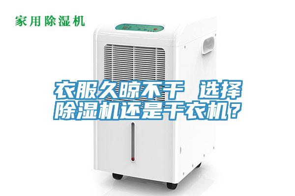 衣服久晾不干 選擇除濕機還是干衣機？