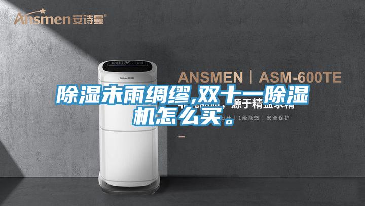 除濕未雨綢繆,雙十一除濕機怎么買。