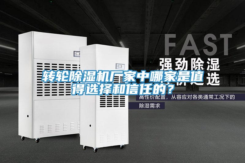 轉(zhuǎn)輪除濕機(jī)廠家中哪家是值得選擇和信任的？