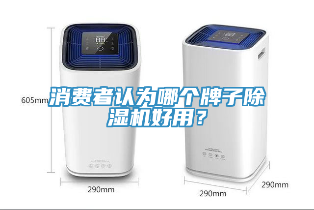 消費者認為哪個牌子除濕機好用？