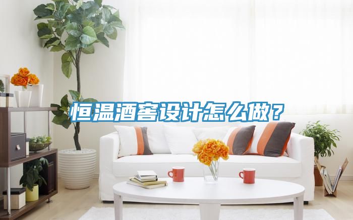 恒溫酒窖設計怎么做？