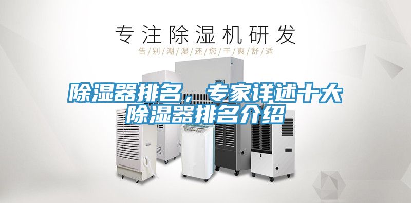 除濕器排名,專家詳述十大除濕器排名介紹