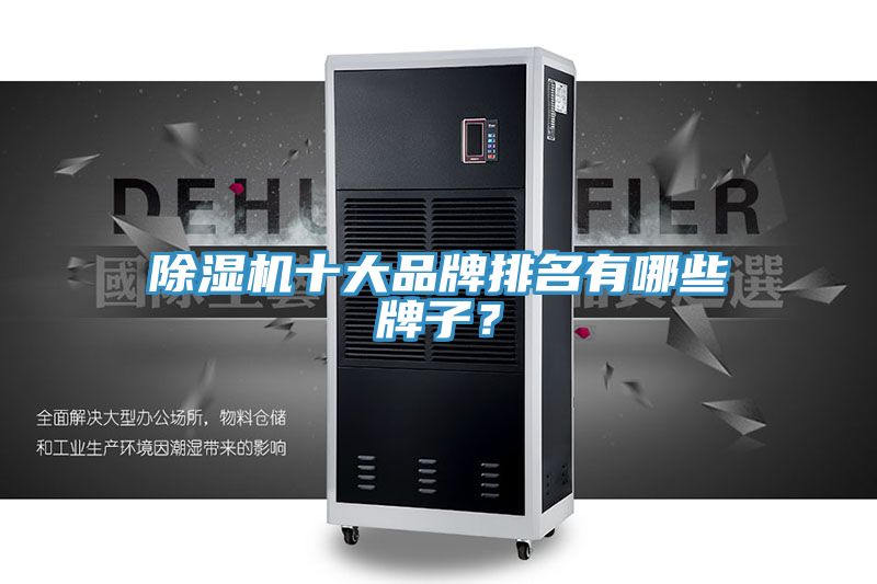 除濕機十大品牌排名有哪些牌子？