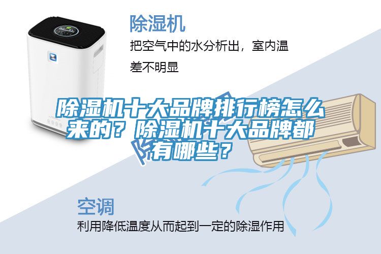 除濕機十大品牌排行榜怎么來的？除濕機十大品牌都有哪些？