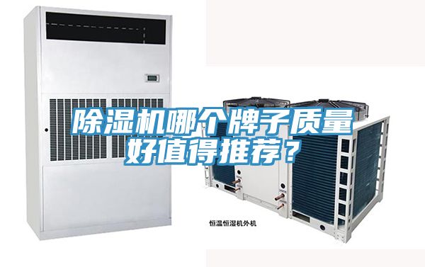 除濕機哪個牌子質量好值得推薦？