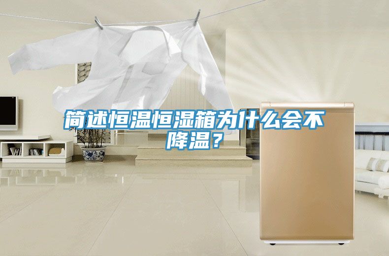 簡述恒溫恒濕箱為什么會不降溫?