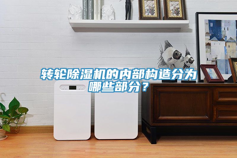 轉輪除濕機的內部構造分為哪些部分？