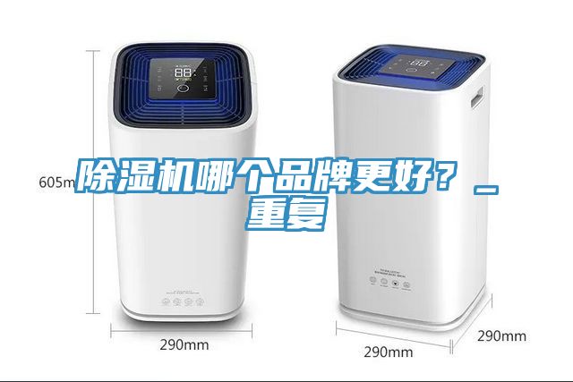 除濕機哪個品牌更好？_重復
